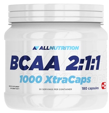 Allnutrition - BCAA 2:1:1 1000 Xtra Caps - 180 caps