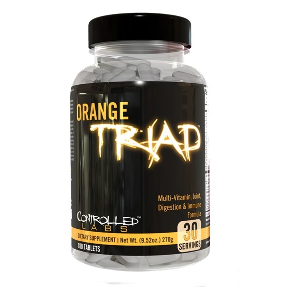 Controlled Labs - Orange Triad - 180 tablets