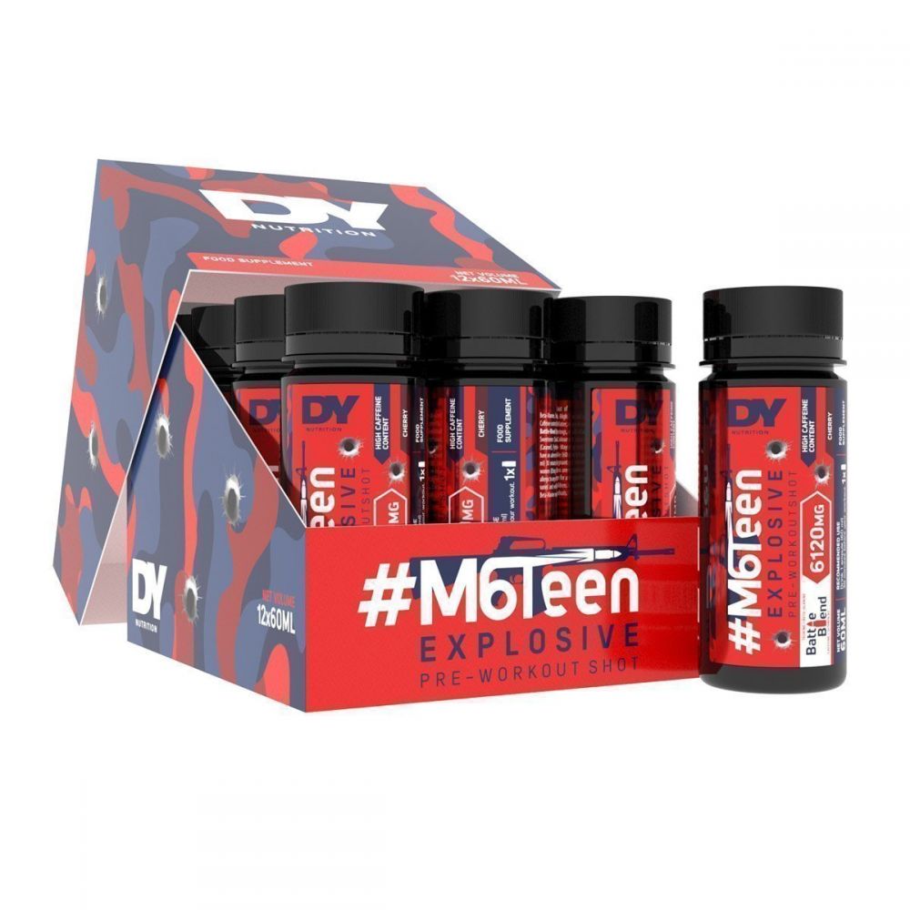 Dorian Yates - #M6Teen Explosive Pre-Workout Shot
