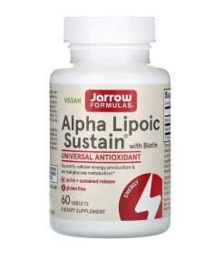 Jarrow Formulas - Alpha Lipoic Sustain with Biotin - 60 tabs