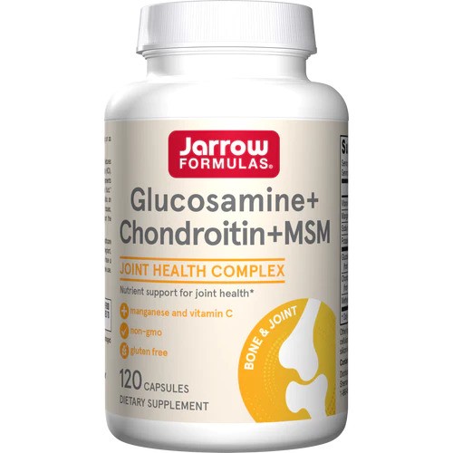 Jarrow Formulas - Glucosamine + Chondroitin + MSM - 120 caps