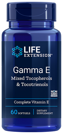 Life Extension - Gamma E Mixed Tocopherols & Tocotrienols - 60 softgels