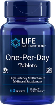 Life Extension - One-Per-Day Tablets - 60 tabs