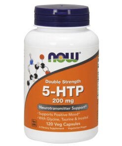 NOW Foods - 5-HTP with Glycine Taurine & Inositol