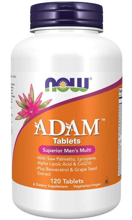 NOW Foods - ADAM Multi-Vitamin for Men - 120 tablets