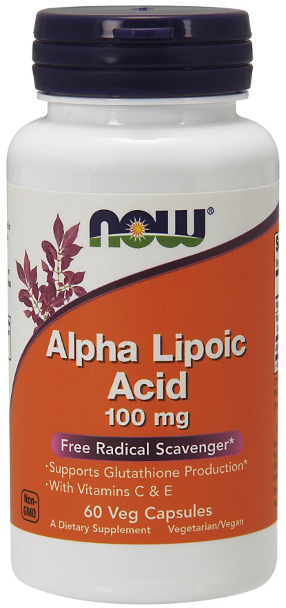 NOW Foods - Alpha Lipoic Acid with Vitamins C & E