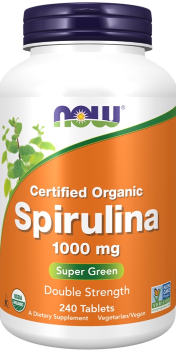 NOW Foods - Certified Organic Spirulina