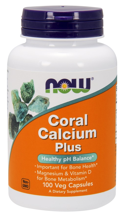 NOW Foods - Coral Calcium Plus - 100 vcaps