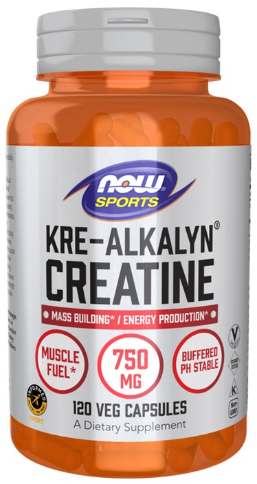 NOW Foods - Kre-Alkalyn Creatine - 120 vcaps