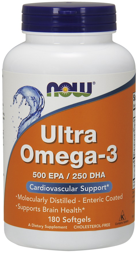 NOW Foods - Ultra Omega-3 - 180 softgels