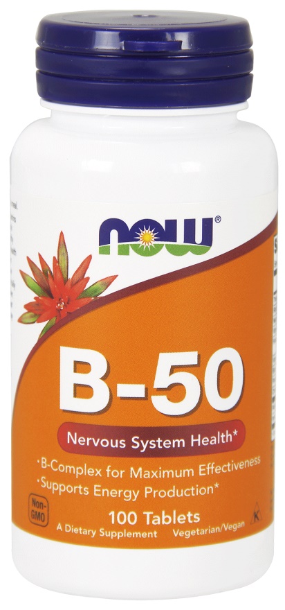 NOW Foods - Vitamin B-50 - 100 tablets