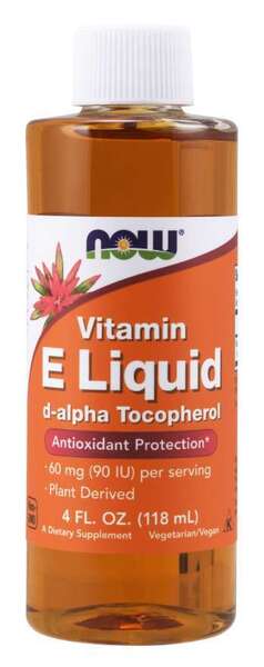 NOW Foods - Vitamin E Liquid - 118 ml.
