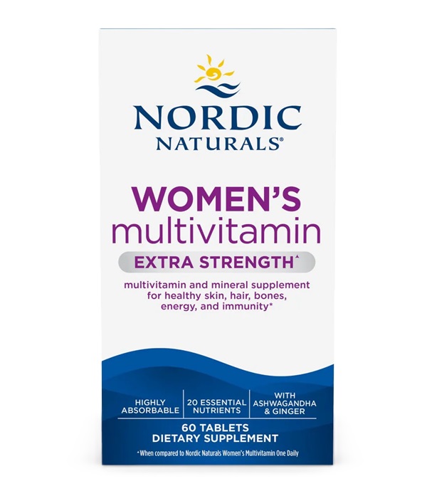 Nordic Naturals - Women's Multivitamin Extra Strength - 60 tablets