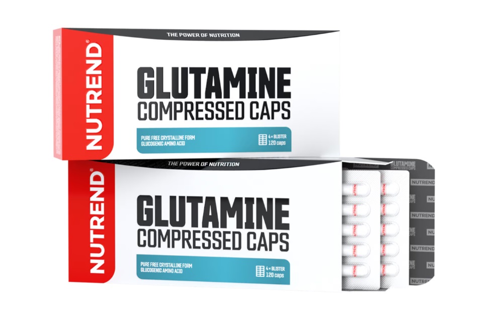 Nutrend - Glutamine Compressed Caps - 120 caps