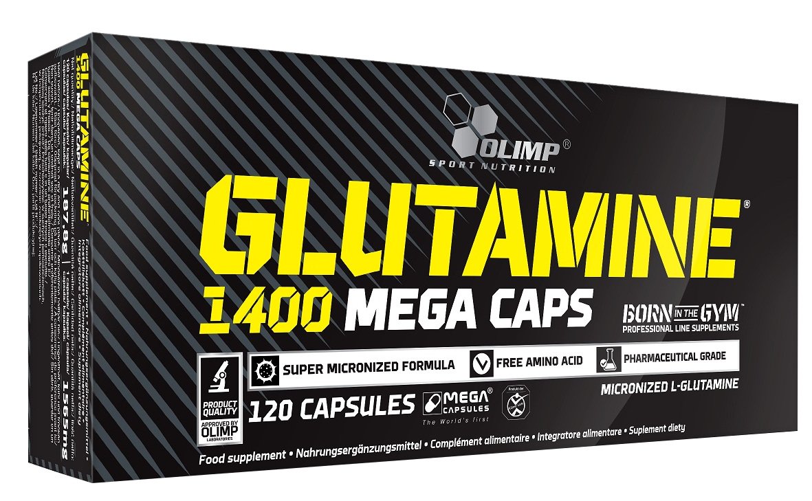 Olimp Nutrition - Glutamine Mega Caps - 120 caps