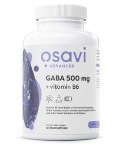 Osavi - GABA 500mg + Vitamin B6 - 120 vcaps