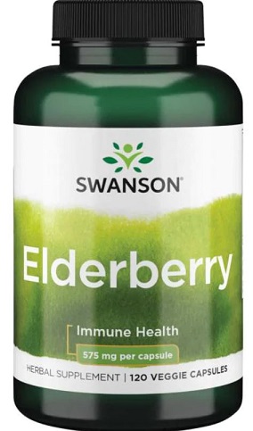Swanson - Elderberry - 120 vcaps