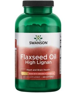 Swanson - Flaxseed Oil High Lignan - 200 softgels