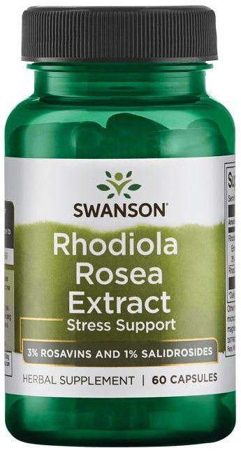 Swanson - Rhodiola Rosea Extract - 60 caps