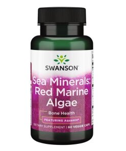 Swanson - Sea Minerals: Red Marine Algae - 60 vcaps