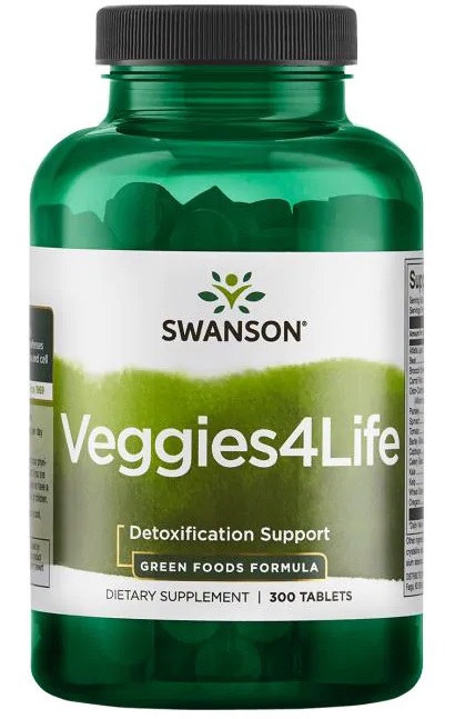 Swanson - Veggies4Life - 300 tabs