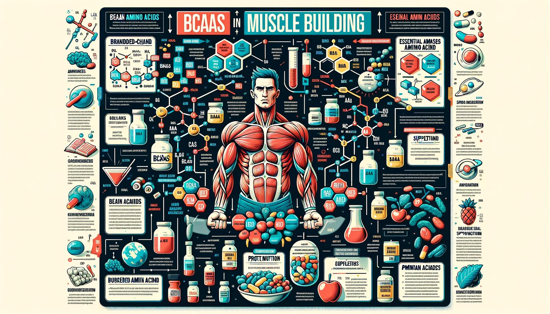 Nøglefaktorer ‍ved ⁤Muskelopbygning: BCAAer og EAAer​ Forklaret