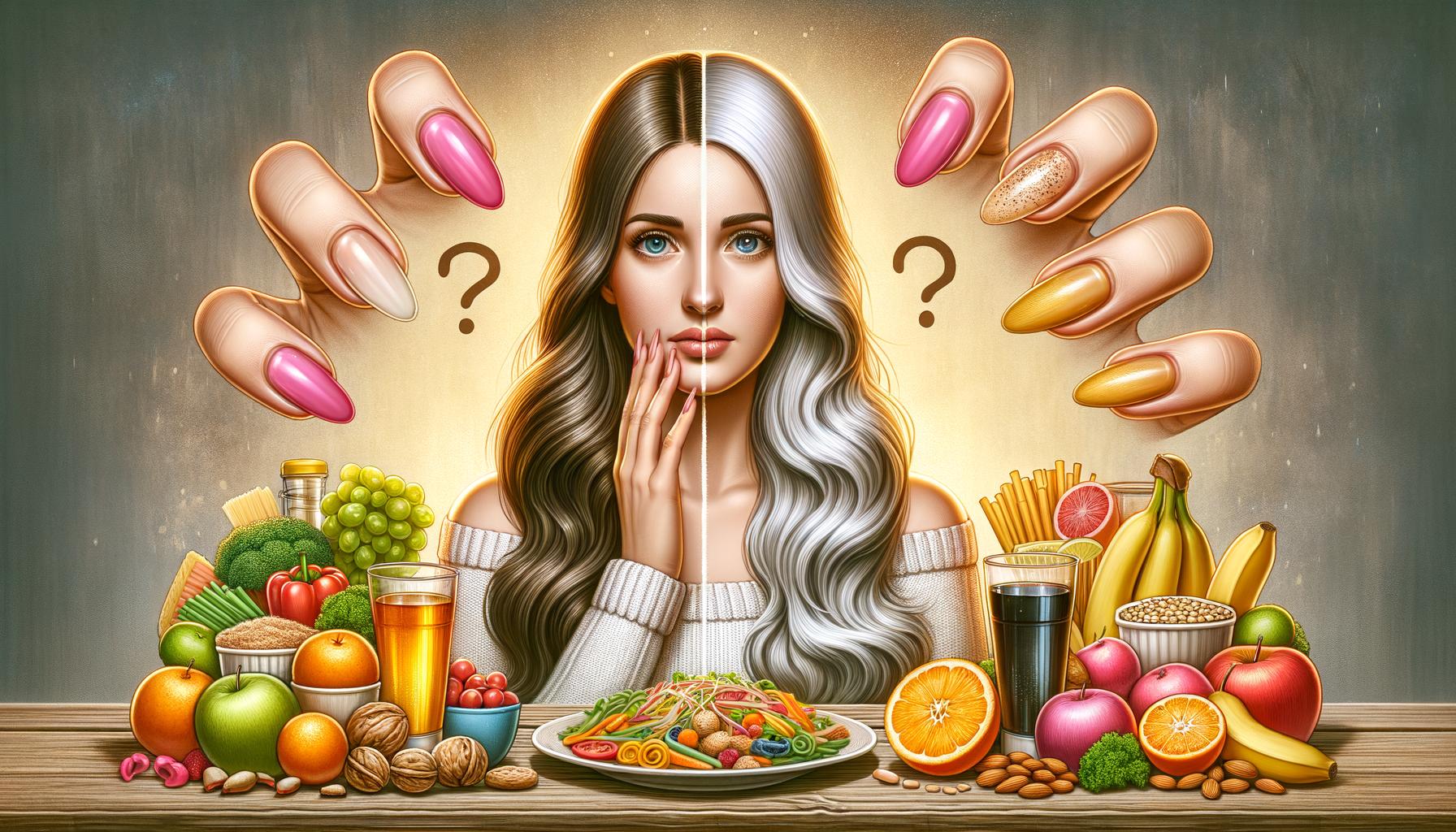 Sådan forbedrer du sundheden for hår og negle med den rette ⁣kost