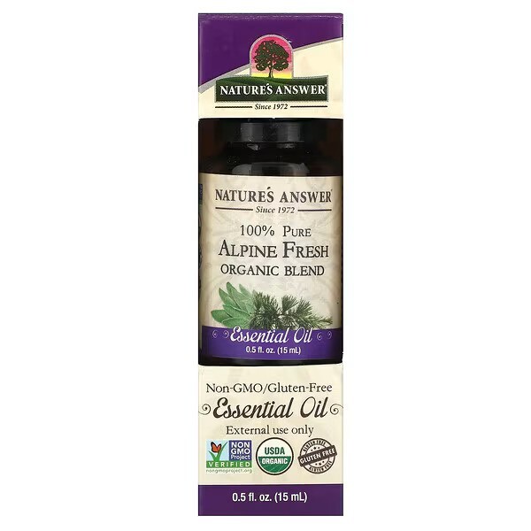 Nature's Answer - 100% Pure Alpine Fresh Blend Essential Oil - 15 ml.