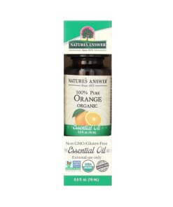 Nature's Answer - 100% Pure Orange Essential Oil - 15 ml.