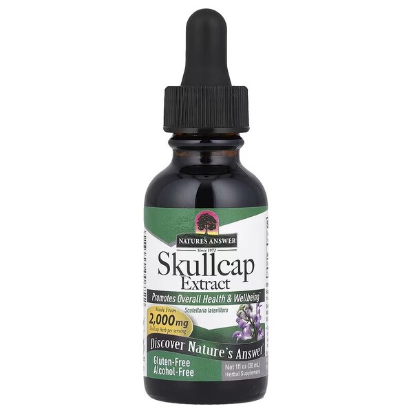 Nature's Answer - Skullcap Extract - 30 ml.