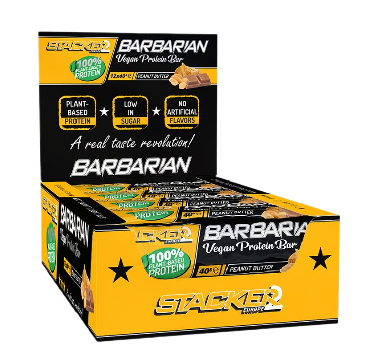Stacker2 Europe - Barbarian Vegan Protein Bar