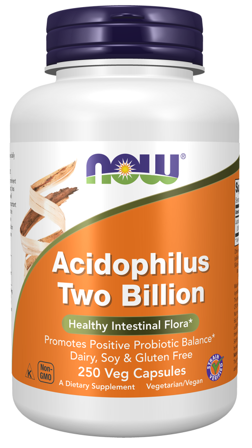 NOW Foods - Acidophilus Două Miliarde, 100 capsule - Billede 4