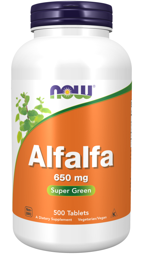 NOW Foods - Alfalfa 650mg, 500 tablete - Billede 4