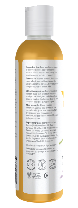 NOW Foods - Ulei de masaj calmant cu arnică, 237 ml - Billede 3