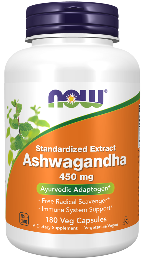 NOW Foods - Extract de Ashwagandha, 450 mg - 90 capsule - Billede 4