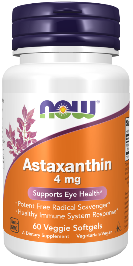 Astaxanthin 4 mg Veggie Softgels
