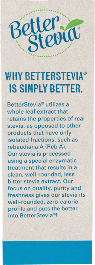 NOW Foods - Stevia Balance cu Crom și Inulină - 100 pachete - Billede 3