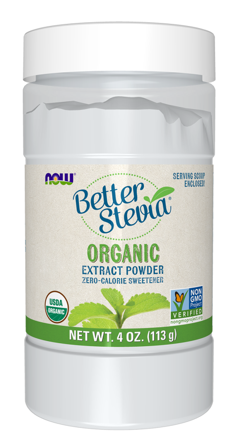 NOW Foods - Extract de Stevia Organic, Pudră - 28g - Billede 4