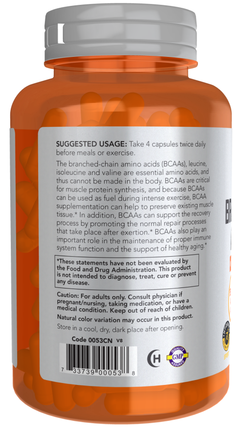 NOW Foods - Aminoacizi Esențiali, 240 capsule - Billede 2