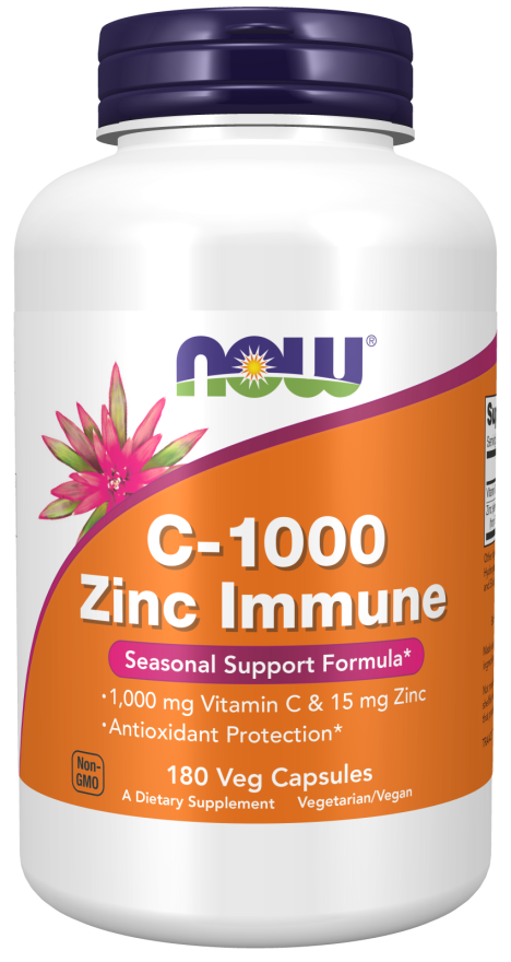 NU Foods - C-1000 Zinc Imun - 90 capsule - Billede 3