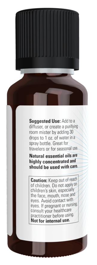 NOW Foods - Amestec de uleiuri esențiale Clear the Air, 30 ml - imagine 3