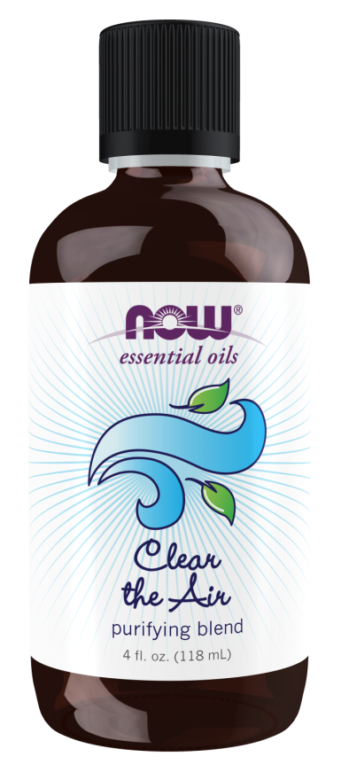 NOW Foods - Amestec de uleiuri esențiale Clear the Air, 30 ml - imagine 4