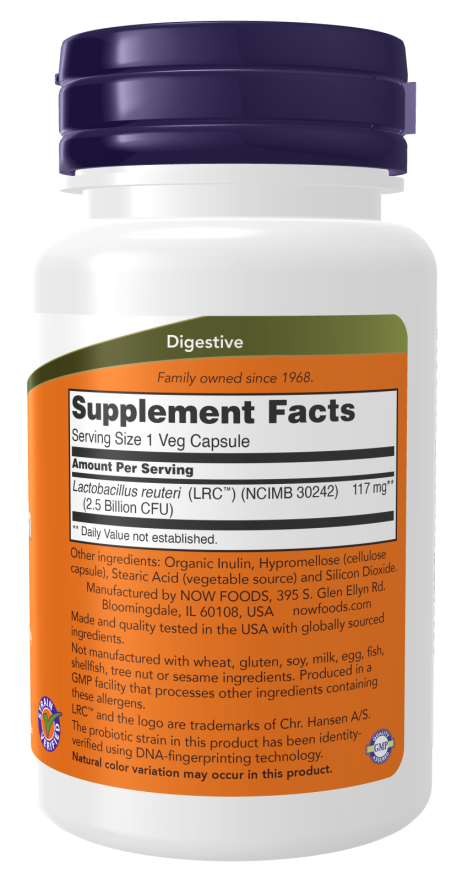 NOW Foods - Probiotic pentru Sănătatea Inimii Clinic - 60 capsule vegetale - imagine 2
