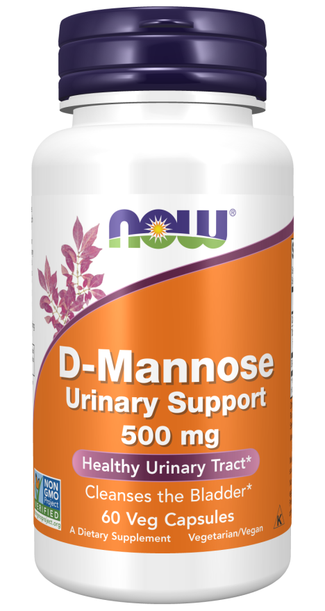 D-Mannose Urinary Support 500 mg Veg Capsules