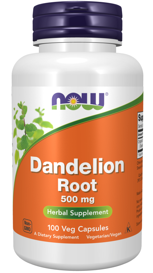 Dandelion Root 500 mg Veg Capsules