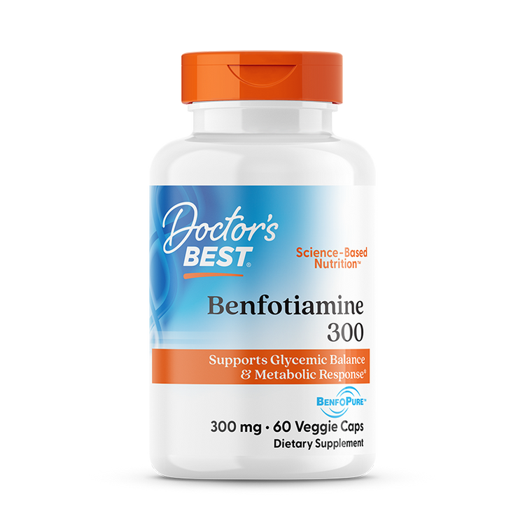 Doctor's Best Benfotiamine 300 with BenfoPure