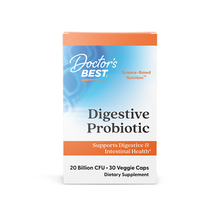 Doctor's Best Digestive Probiotic with Howaru