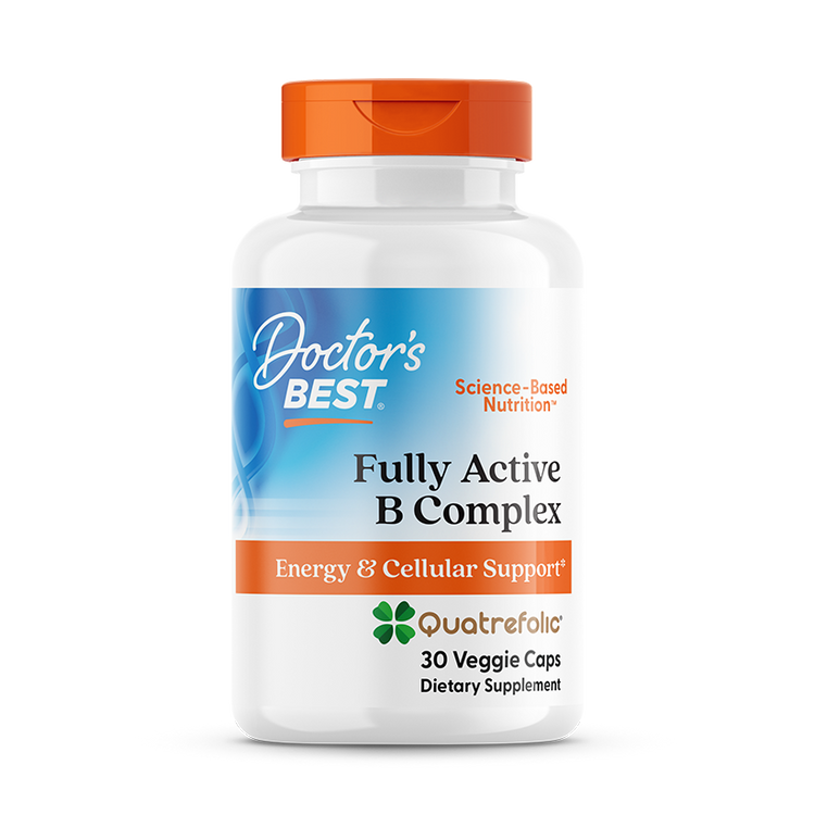 Doctor's Best Fully Active B Complex with Quatrefolic