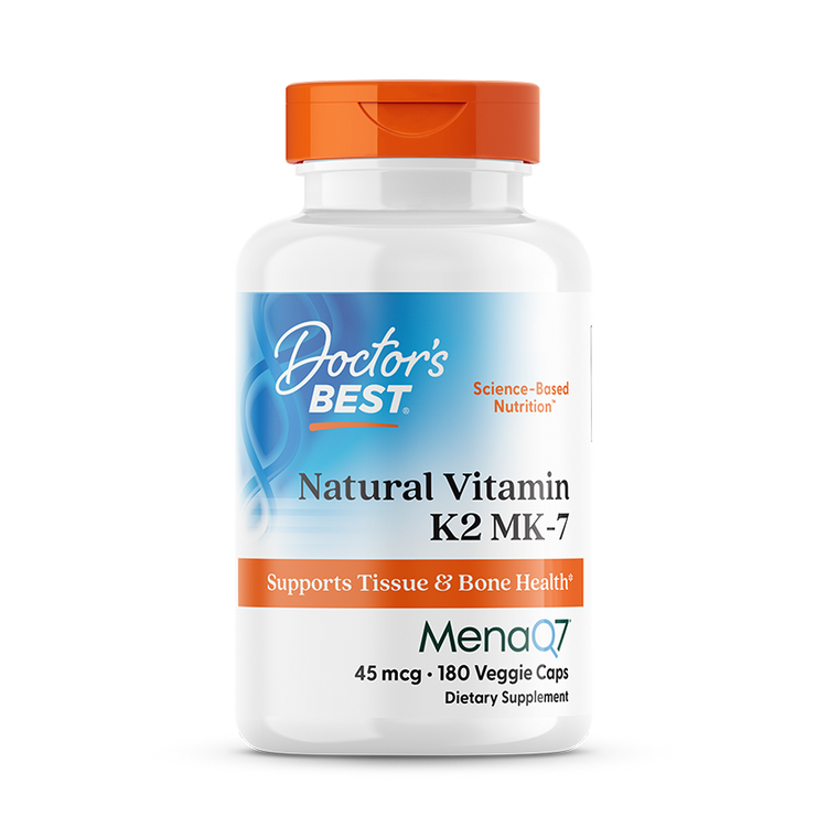 Doctor's Best Natural Vitamin K2 MK-7 with MenaQ7