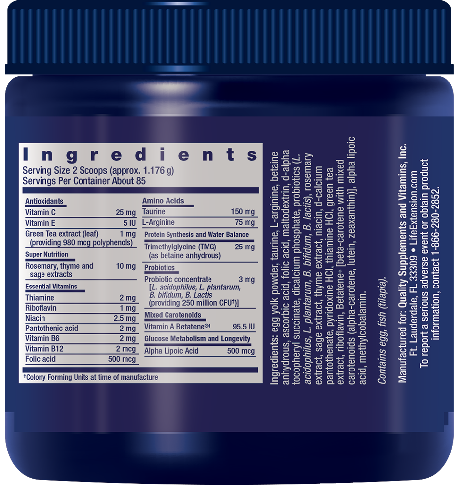 Life Extension - Amestec de Plante - 100g - imagine 2